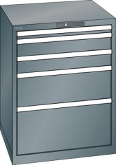 Schubladenschrank 5 Schubladen 717x725x850 NCS S 6502-B Lista 36x36E 14.505.050