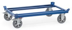 Paletten-Fahrgestell 22810 - Elastic-Vollgummi fr Gitterboxen und Flachpaletten 1000 x 800 mm