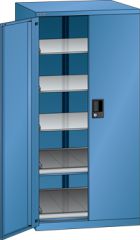 Schubladenschrank Flgeltren 717x753x1450 RAL 5019 Lista 36x36E 79.471.040