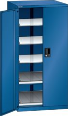 Schubladenschrank Flgeltren 717x753x1450 RAL 5010 Lista 36x36E 79.471.090