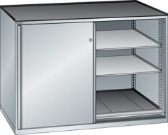 Schubladenschrank Schiebet�ren 1430x780x1020 RAL 7035 Lista 36x36E 78.258.020