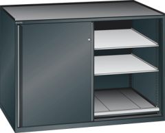 Schubladenschrank Schiebet�ren 1430x780x1020 NCS S 9000-N Lista 36x36E 78.258.060