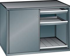 Schubladenschrank Schiebet�ren 1430x780x1020 NCS S 6502-B Lista 36x36E 79.482.050