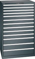 Schubladenschrank 13 Schubladen 870x725x1450 NCS S 9000-N Lista 45x36E 78.716.060