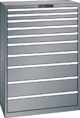 Schubladenschrank 10 Schubladen 1023x572x1450 NCS S 4502-B Lista 54x27E 78.773.080