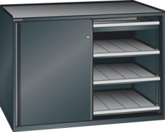 Schubladenschrank Schiebet�ren 1430x627x1020 NCS S 9000-N Lista 36x27E 79.425.060