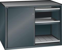 Schubladenschrank Schiebet�ren 1430x627x1020 NCS S 9000-N Lista 36x27E 79.426.060