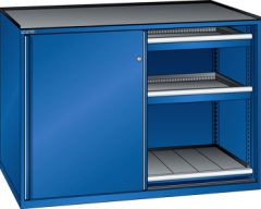 Schubladenschrank Schiebet�ren 1430x627x1020 RAL 5005 Lista 36x27E 79.426.100