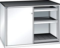 Schubladenschrank Schiebet�ren 1430x627x1020 RAL 9010 Lista 36x27E 79.426.110