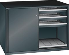 Schubladenschrank Schiebet�ren 1430x627x1020 NCS S 9000-N Lista 36x27E 79.429.060