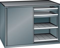 Schubladenschrank Schiebet�ren 1430x627x1020 NCS S 6502-B Lista 36x27E 79.432.050