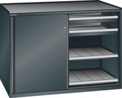 Schubladenschrank Schiebet�ren 1430x627x1020 NCS S 9000-N Lista 36x27E 79.432.060