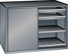 Schubladenschrank Schiebet�ren 1430x627x1020 NCS S 4502-B Lista 36x27E 79.433.080