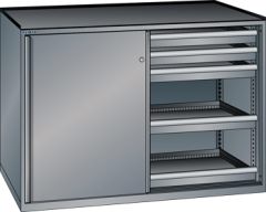 Schubladenschrank Schiebet�ren 1430x627x1020 NCS S 4502-B Lista 36x27E 79.434.080