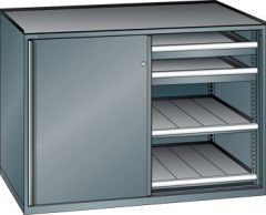 Schubladenschrank Schiebet�ren 1430x780x1020 NCS S 6502-B Lista 36x36E 79.478.050