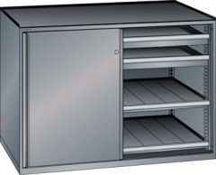 Schubladenschrank Schiebet�ren 1430x780x1020 NCS S 4502-B Lista 36x36E 79.478.080
