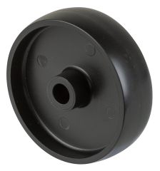 Kunststoffrad A90.075, Produkttyp: Räder, Material/Art des Radkörpers: Kunststoff schwarz,  Material der Lauffläche: Kunststoff schwarz,  Lager: Gleitlager, Ø Rad:  75 mm, Tragkraft: 50 kg