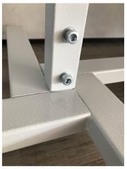 Arbeits- und Montagegestell stufenlos hhenverstellbar, Rollen 50 mm