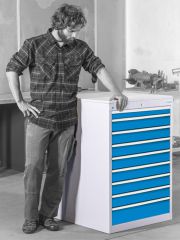 Schubladenschrank Tiefe 736, R 36-24 mit 12 x Schublade