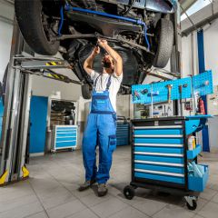 Mobiler Werkzeugwagen Maxmobile 2, Breite 780 mm, 6 x Schublade
