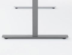 Elektro-Hubtisch hhenverstellbar, 1800x800x650-1250, Ahorn/Silber