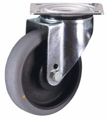 Lenkrolle elektrisch leitfähig, 160 x 40 mm, grau