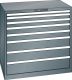 Schubladenschrank 8 Schubladen 1023x725x1000 NCS S 6502-B Lista 54x36E 78.293.050
