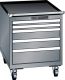 Schubladenschrank 5 Schubladen 564x725x723 NCS S 4502-B Lista 27x36E 14.331.080