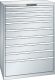 Schubladenschrank 9 Schubladen 1023x725x1450 RAL 7035 Lista 54x36E 78.307.020