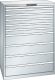 Schubladenschrank 10 Schubladen 1023x725x1450 RAL 7035 Lista 54x36E 78.298.020