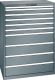 Schubladenschrank 10 Schubladen 1023x725x1450 NCS S 6502-B Lista 54x36E 78.298.050