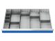 Schubladeneinteilung R 36-24 mit Metalleinteilung fr Front 100/125 mm