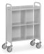 Bürowagen 4873 Ladefläche 720 x 350 mm     - grau -