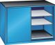 Schubladenschrank Schiebet�ren 1430x780x1020 RAL 5012 Lista 36x36E 78.258.010