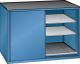 Schubladenschrank Schiebet�ren 1430x780x1020 RAL 5019 Lista 36x36E 78.258.040