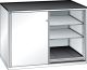 Schubladenschrank Schiebet�ren 1430x780x1020 RAL 9010 Lista 36x36E 78.258.110