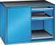 Schubladenschrank Schiebet�ren 1430x780x1020 RAL 5012 Lista 36x36E 78.259.010