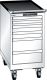 Schubladenschrank 6 Schubladen 411x725x840 RAL 9010 Lista 18x36E 78.457.110