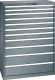 Schubladenschrank 11 Schubladen 1023x572x1450 NCS S 6502-B Lista 54x27E 78.774.050
