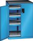 Schubladenschrank Flgeltren 717x600x1020 RAL 5012 Lista 36x27E 79.408.010