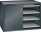 Schubladenschrank Schiebet�ren 1430x627x1020 NCS S 9000-N Lista 36x27E 79.424.060