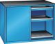 Schubladenschrank Schiebet�ren 1430x627x1020 RAL 5012 Lista 36x27E 79.426.010