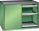 Schubladenschrank Schiebet�ren 1430x627x1020 RAL 6011 Lista 36x27E 79.426.030