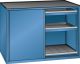 Schubladenschrank Schiebet�ren 1430x627x1020 RAL 5019 Lista 36x27E 79.426.040