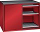 Schubladenschrank Schiebet�ren 1430x627x1020 RAL 3003 Lista 36x27E 79.426.070