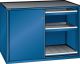 Schubladenschrank Schiebet�ren 1430x627x1020 RAL 5010 Lista 36x27E 79.426.090