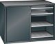 Schubladenschrank Schiebet�ren 1430x627x1020 NCS S 9000-N Lista 36x27E 79.432.060