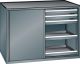 Schubladenschrank Schiebet�ren 1430x627x1020 NCS S 6502-B Lista 36x27E 79.434.050