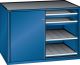 Schubladenschrank Schiebet�ren 1430x780x1020 RAL 5010 Lista 36x36E 79.478.090